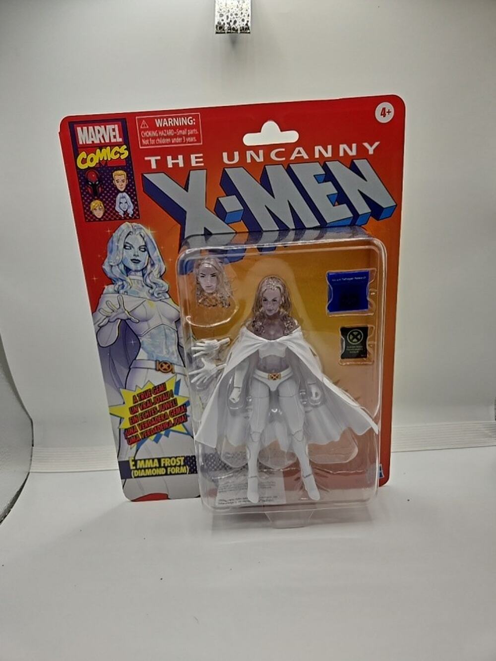 Marvel Legends Retro Uncanny X-Men Diamond Form Emma Frost Hasbro 2026